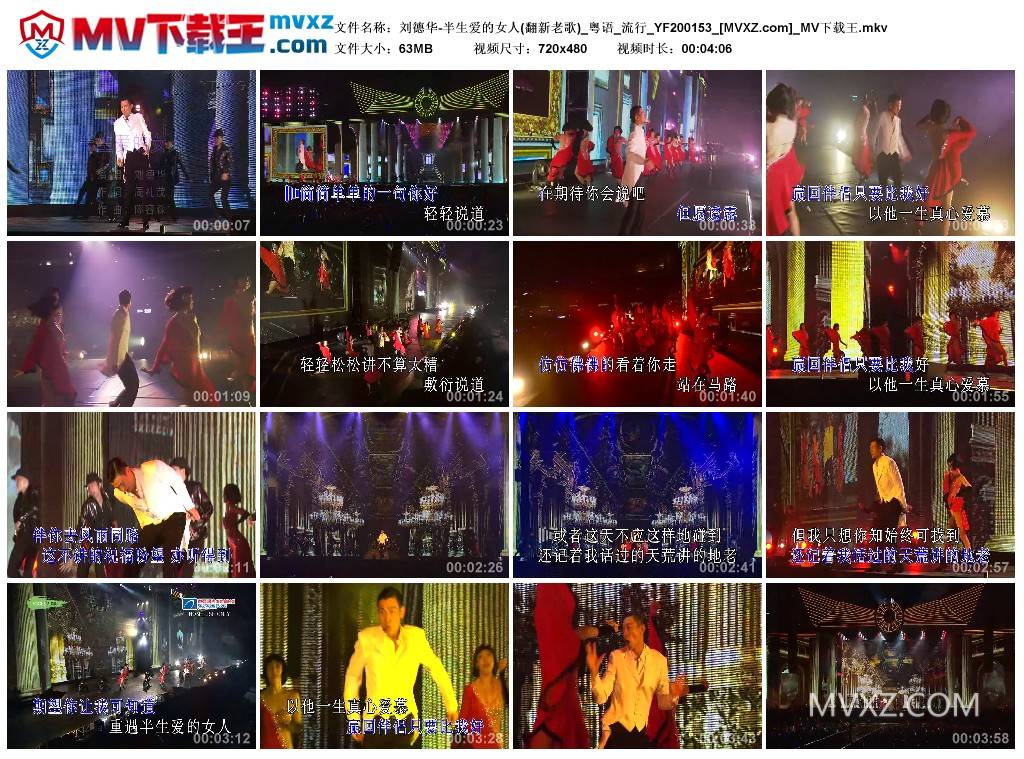 刘德华-半生爱的女人(翻新老歌)_粤语_流行_YF200153
